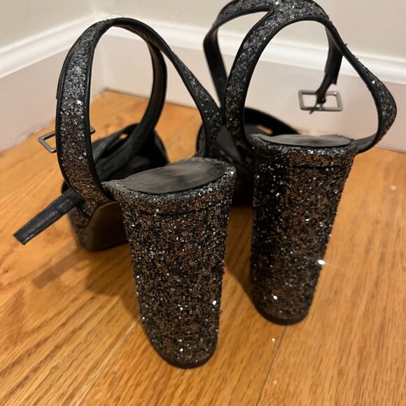 M. Gemi Scultura Glitter Platforms 37 - Picture 3 of 4
